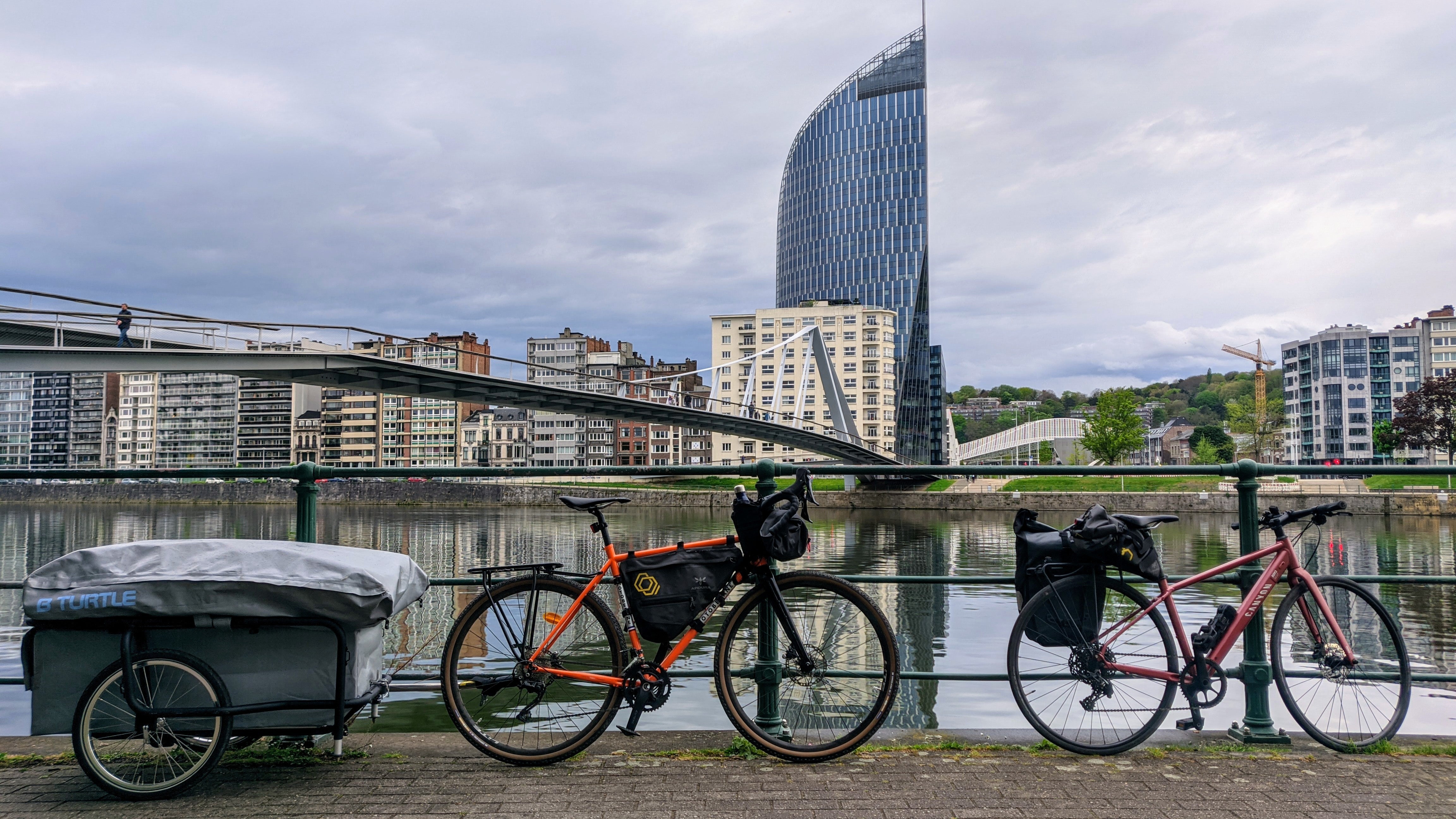 B TURTLE microcaravan voor fietsen