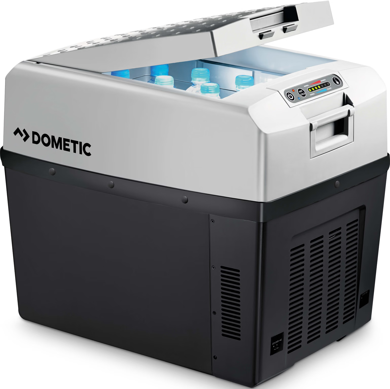 koelkast voor tent Huur van een Dometic TCX 35 reisfrigo