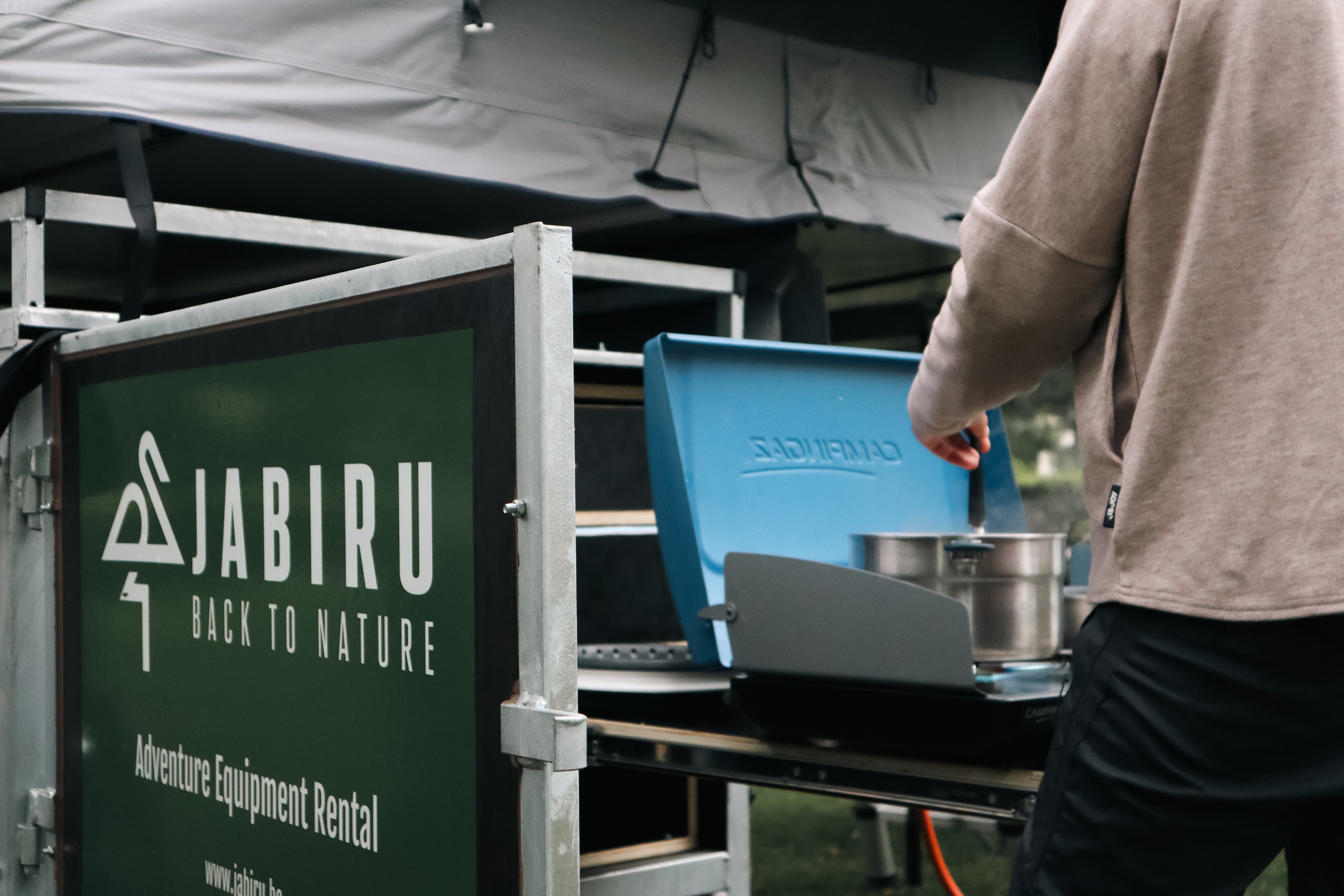 Camping aanhangswagen 'Bernadette'