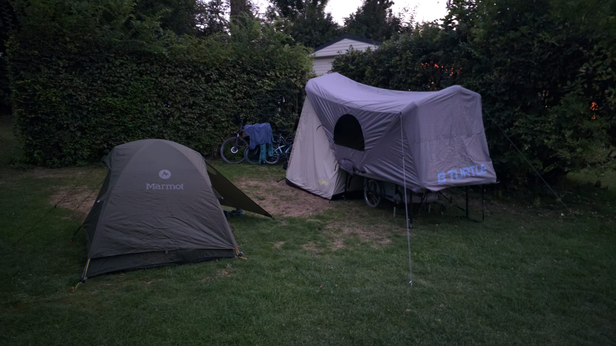 Micro-caravane pour vélos B TURTLE