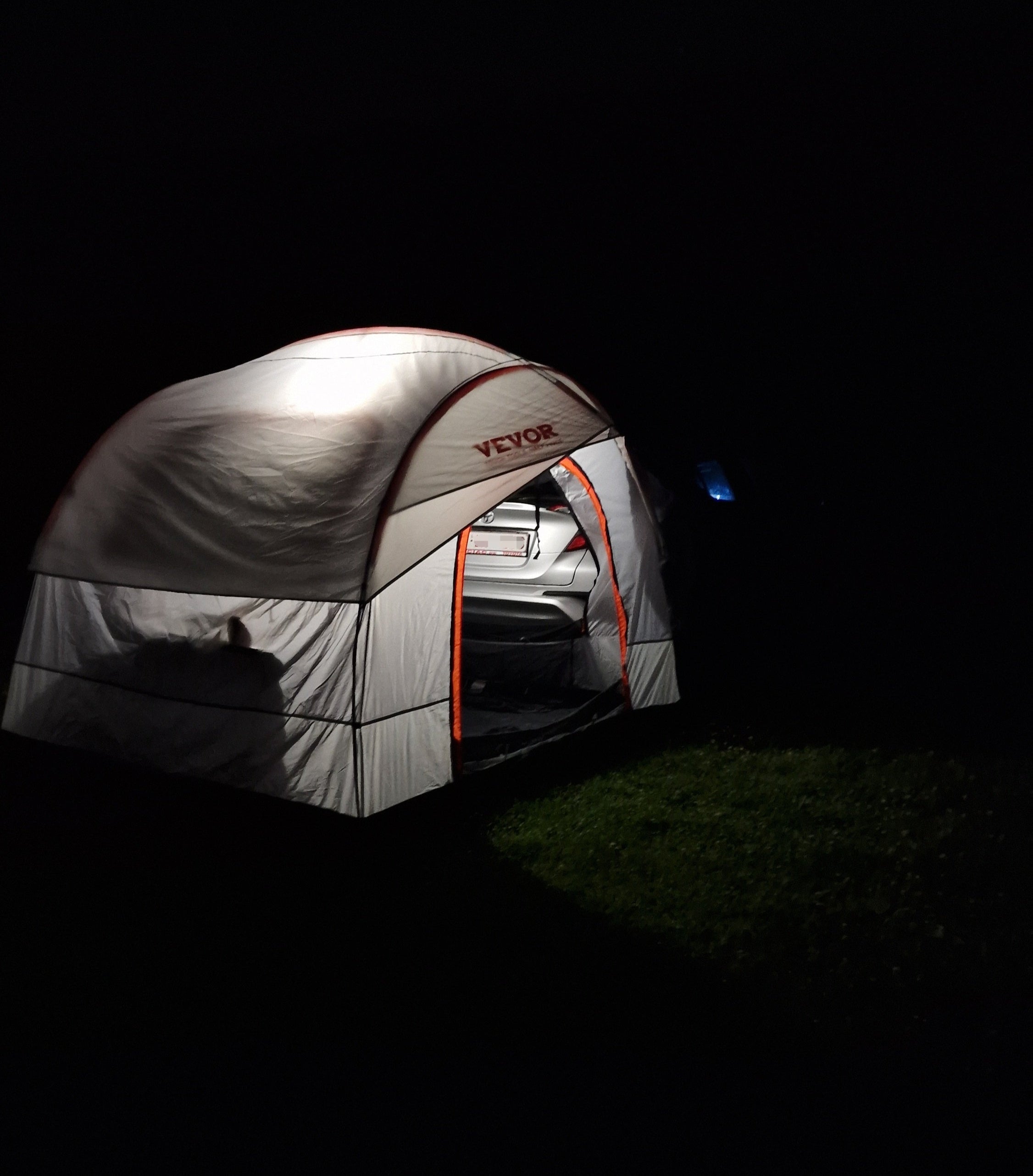 Achterklep tent