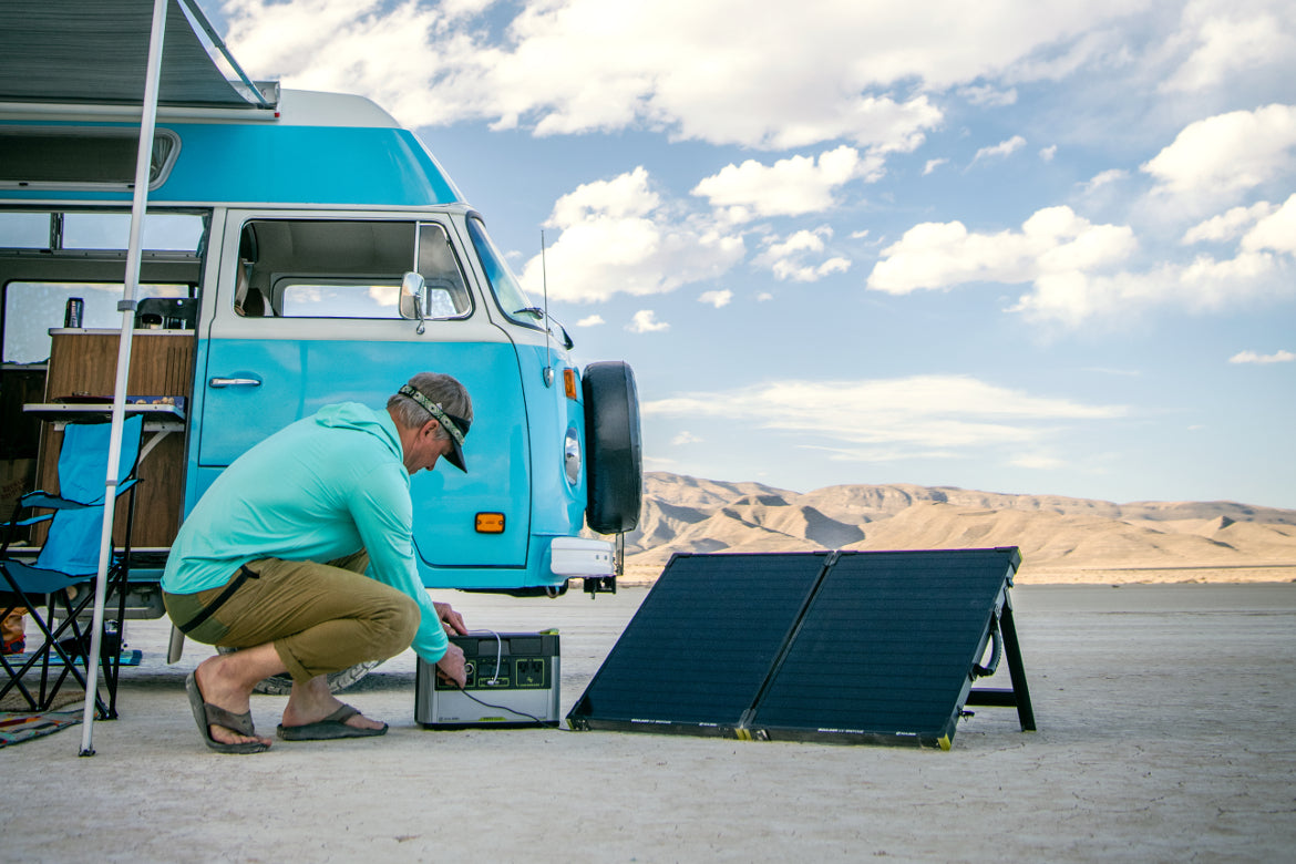 Portable Power Station and Solar Panels